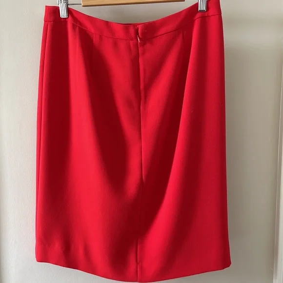 JCREW red pencil skirt size 8 - Picture 5 of 8